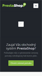 Mobile Screenshot of prestashop.sk